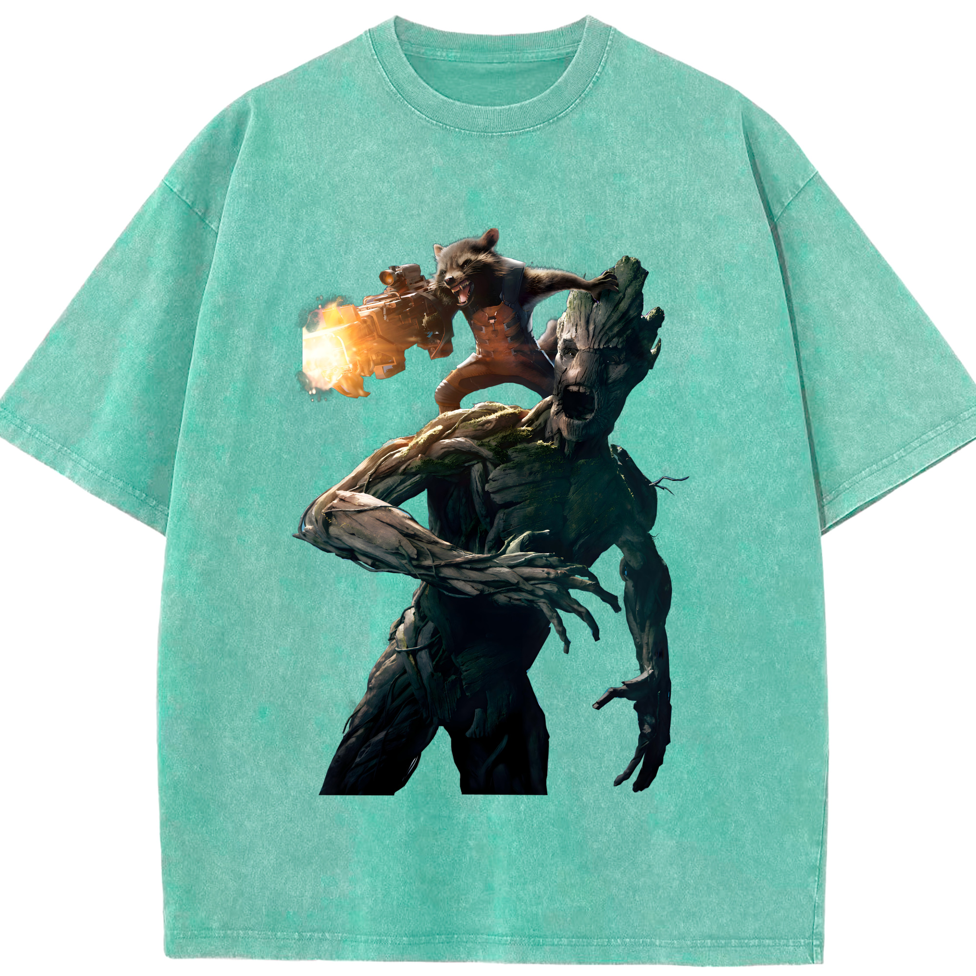 （画像用） アベンジャーズ The Avengers 綿100% ヴィンテージ風 半袖Tシャツ（フロントプリント）